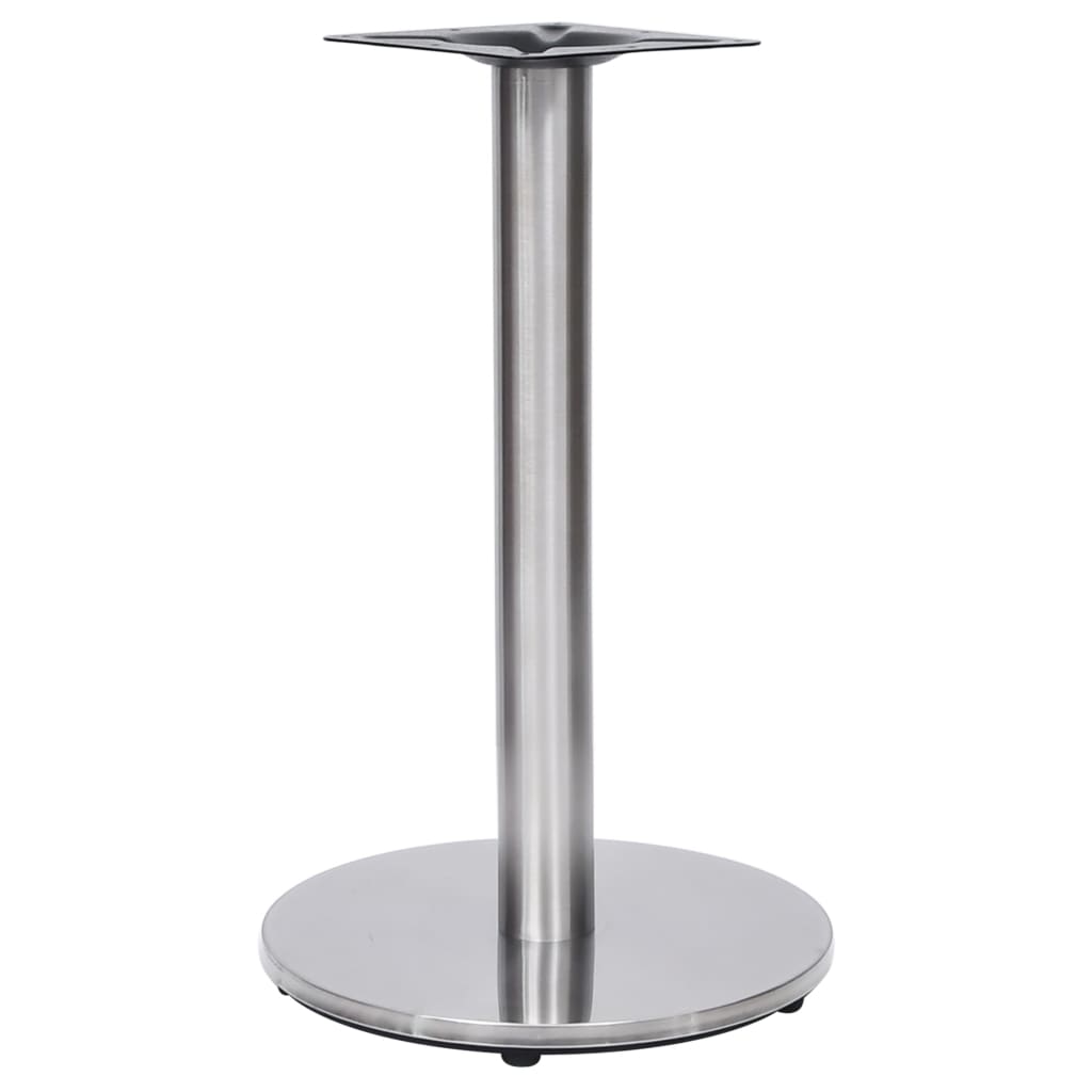 Perna para mesa de bistrô ø45x72 cm aço inoxidável prateado