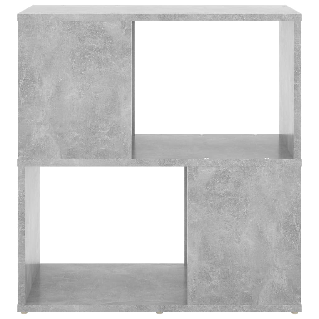 Estante 60x24x63 cm contraplacado cinzento-cimento