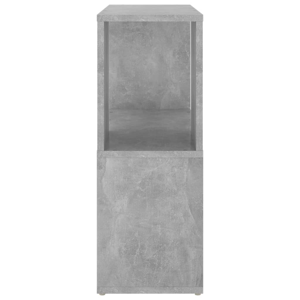 Estante 60x24x63 cm contraplacado cinzento-cimento