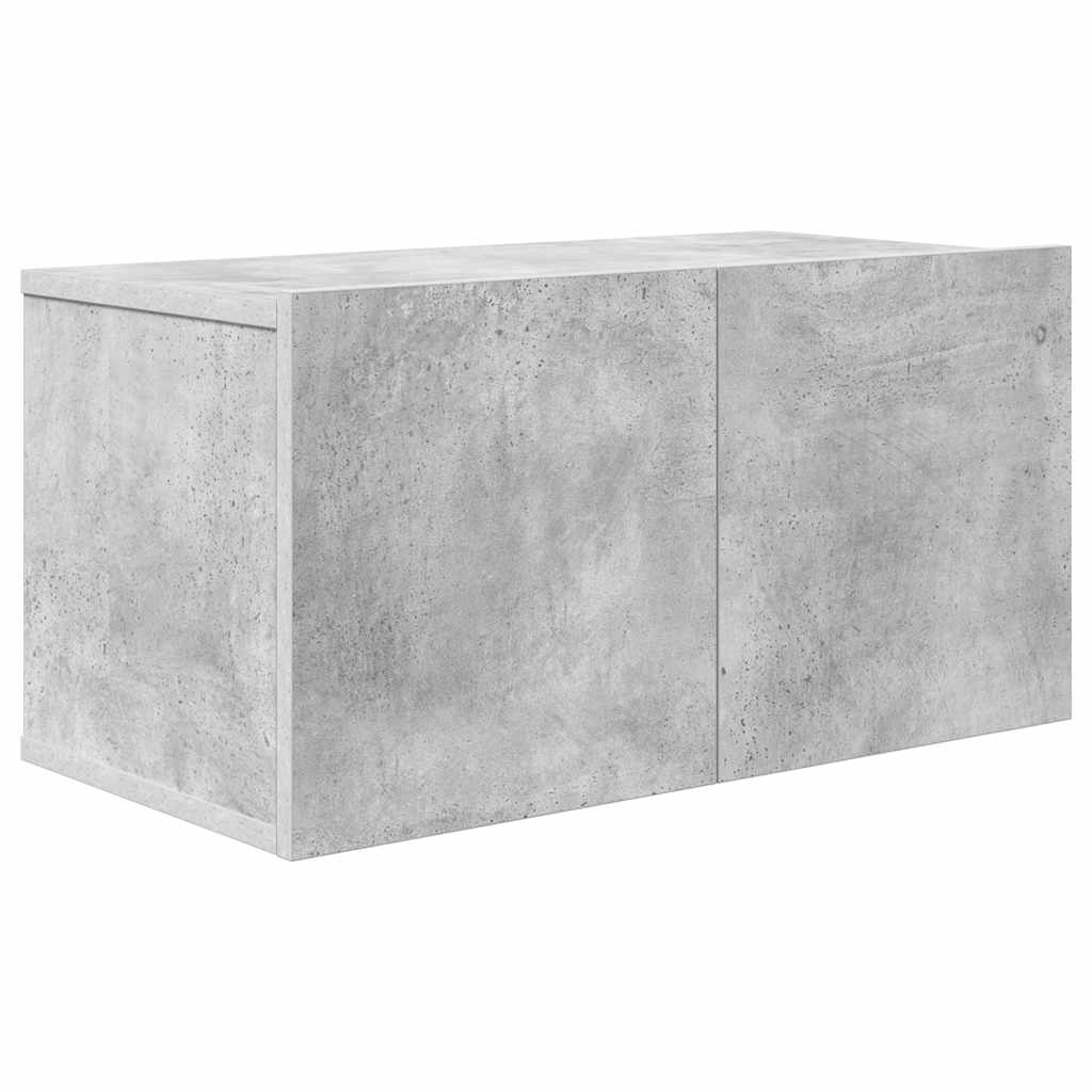 10 Pcs conjunto de móveis de TV derivados madeira cinza cimento