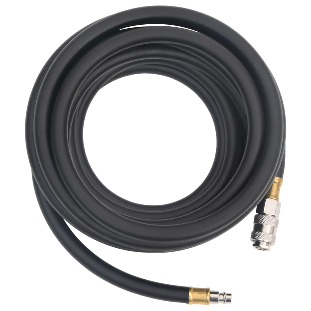 Mangueira de ar híbrida 0,6" 10 m borracha e PVC preto