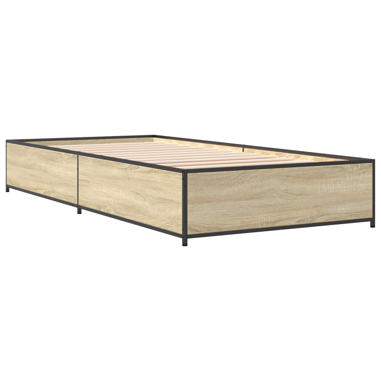 Estrutura da cama carvalho sonoma 80 x 200 cm