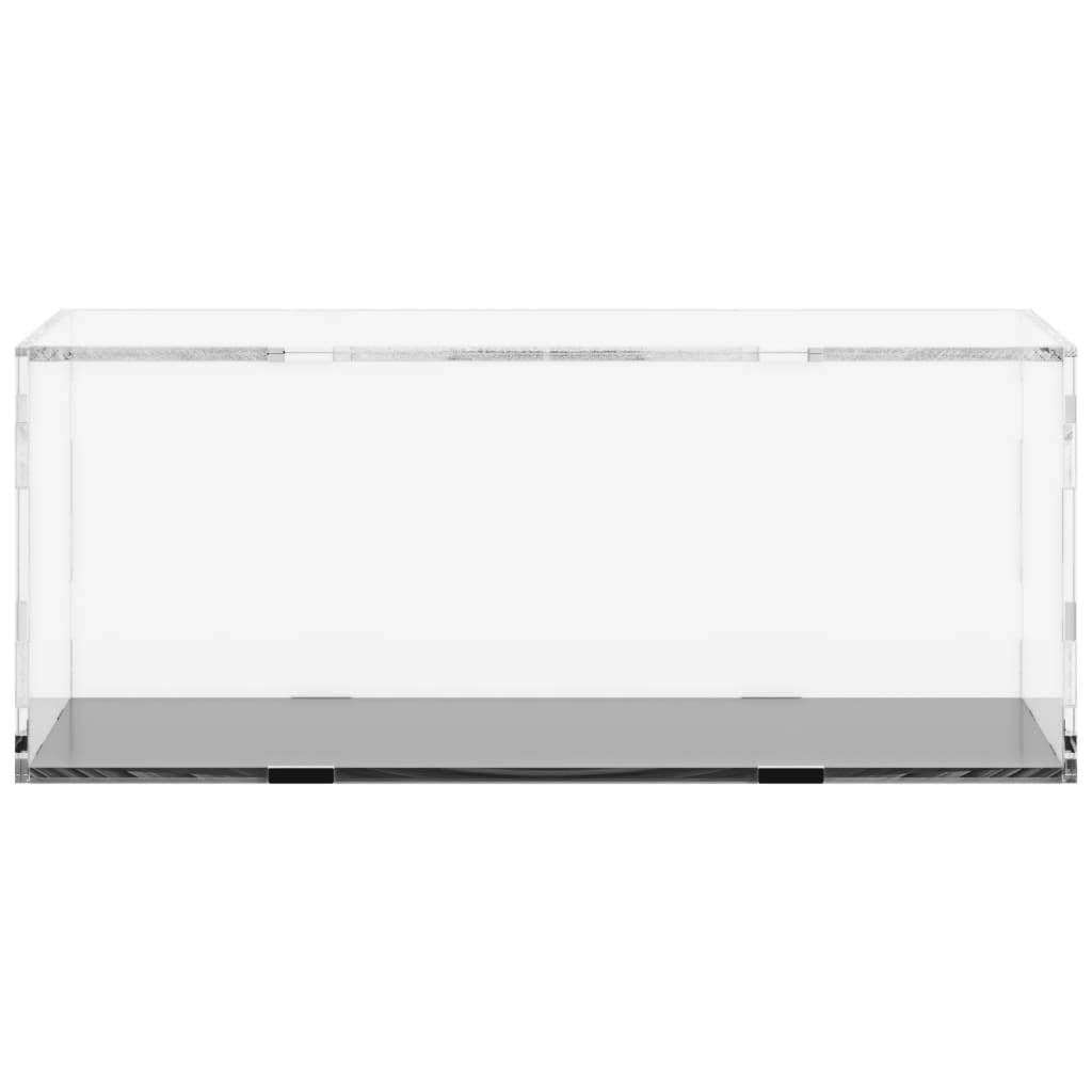 Caixa expositora transparente 34x16x14 cm acrílico