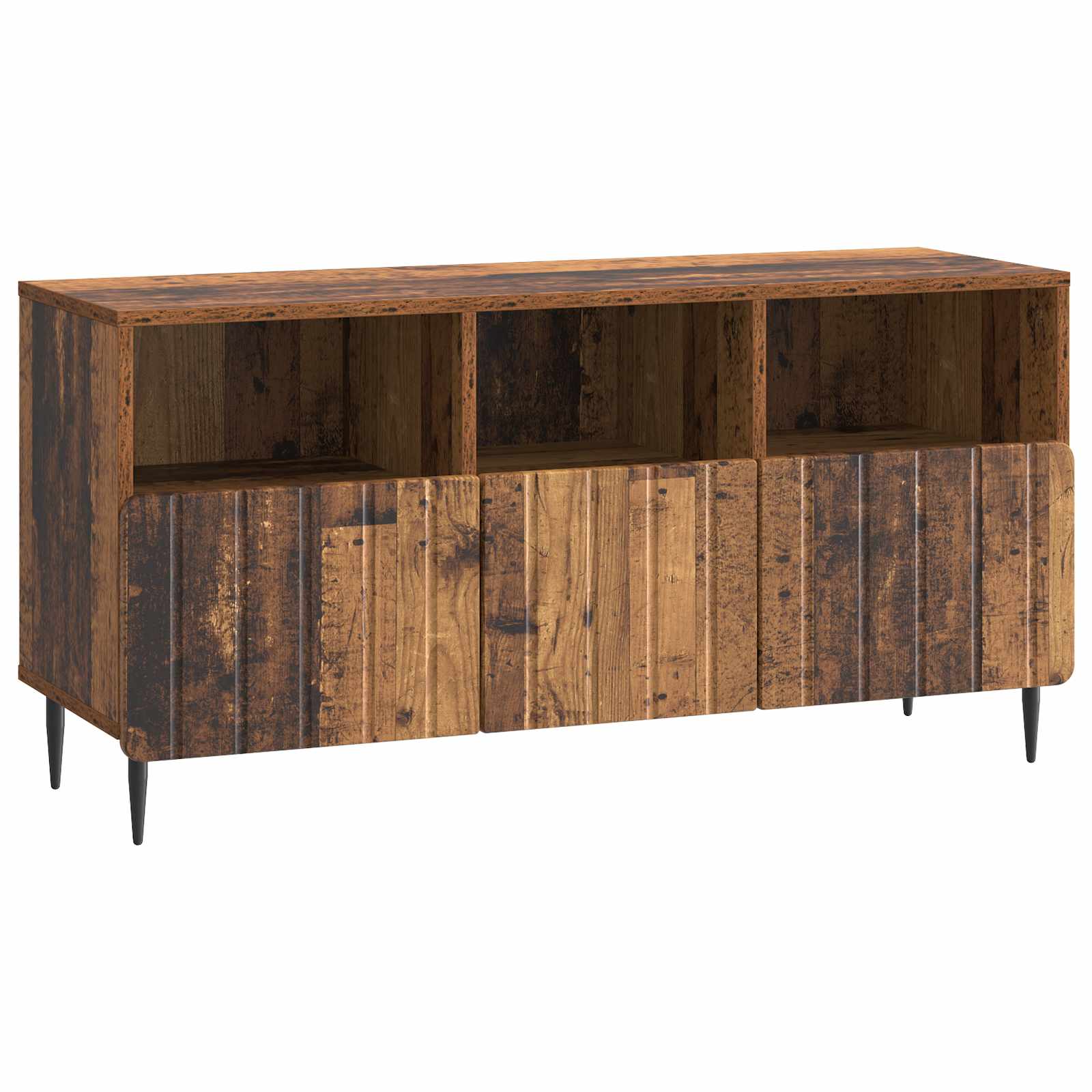Gabinete para TV com gaveta madeira antiga 102 x 34,5 x 50 cm