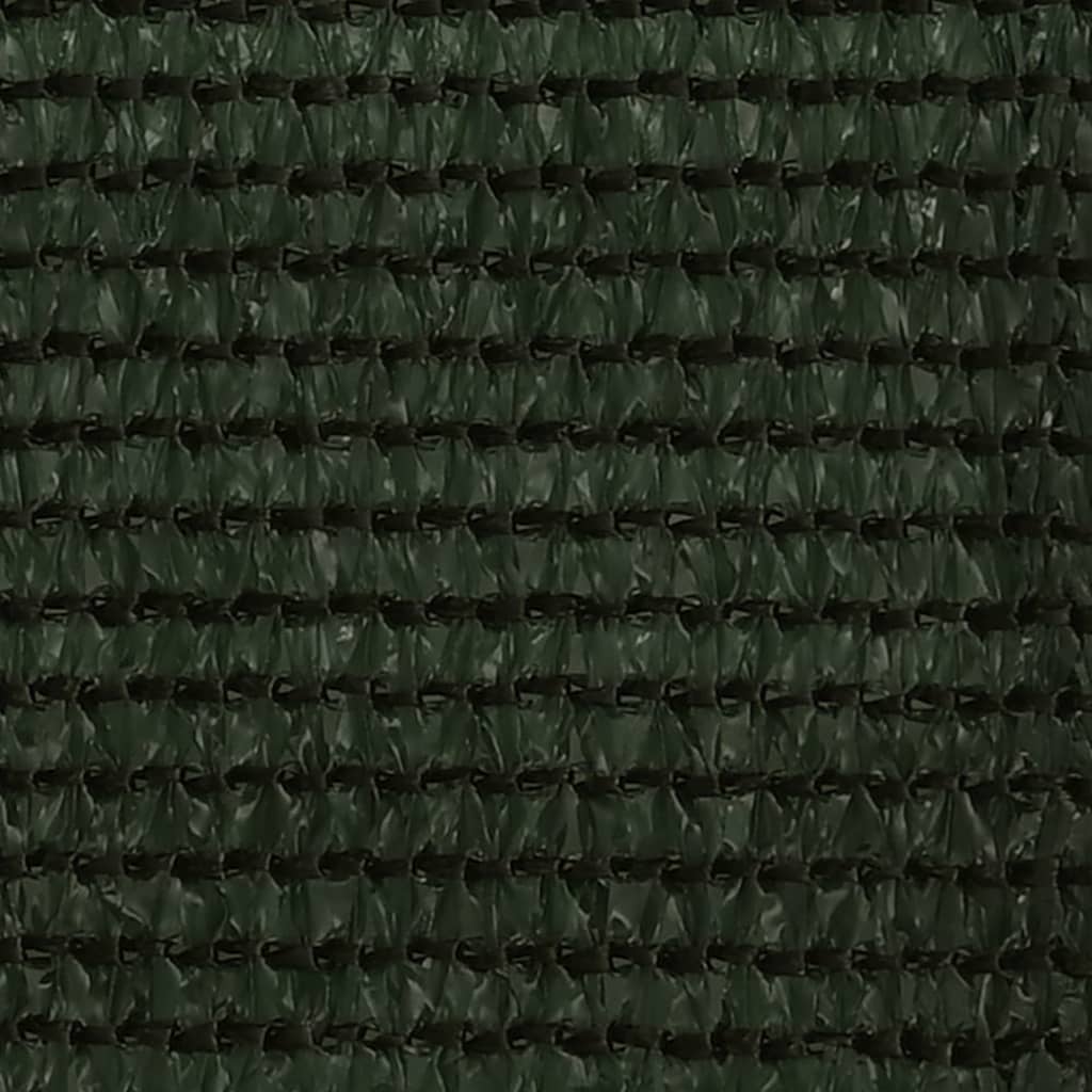 Tela de varanda 120x500 cm pead verde-escuro