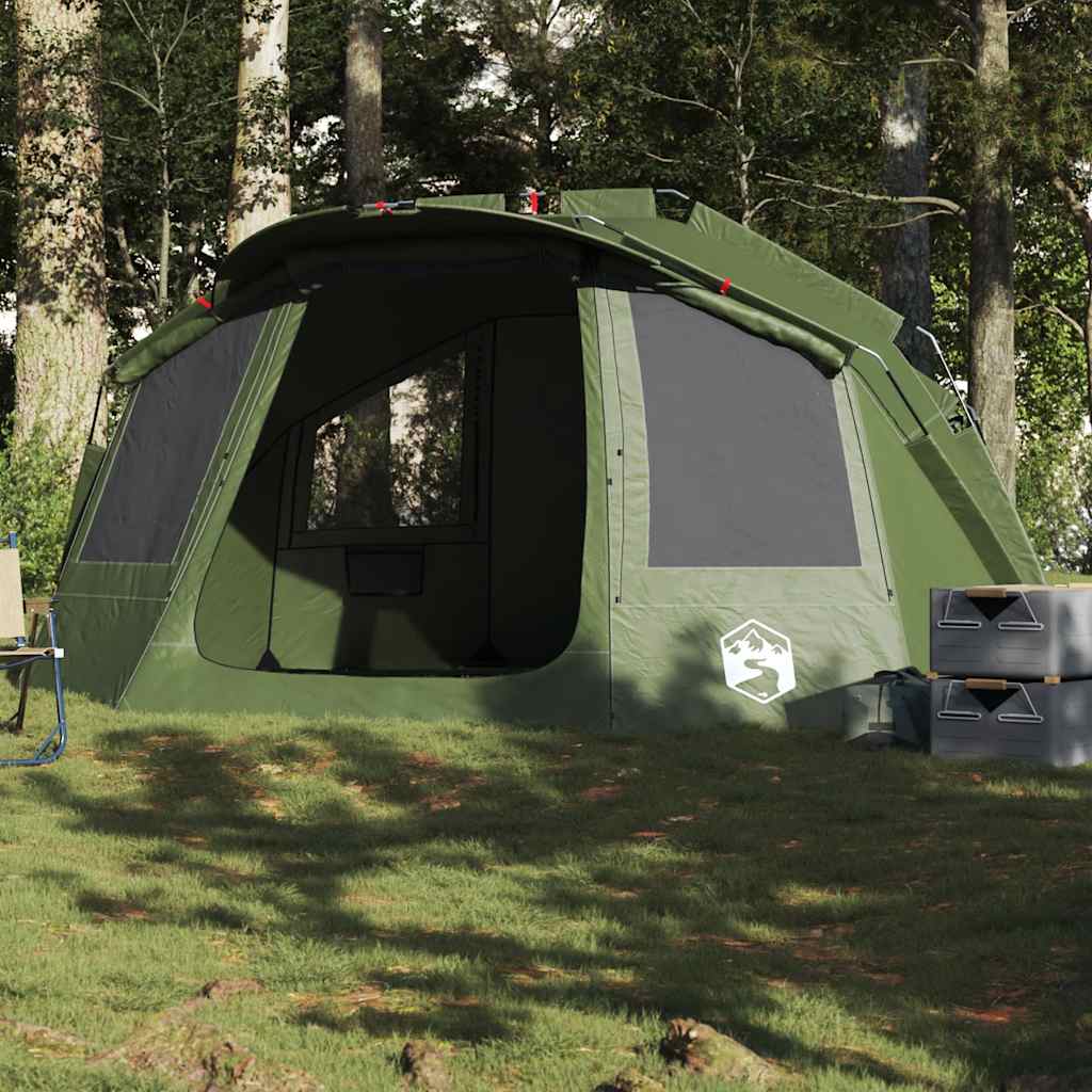 Tenda de pesca para 5 pessoas impermeável verde azeitona