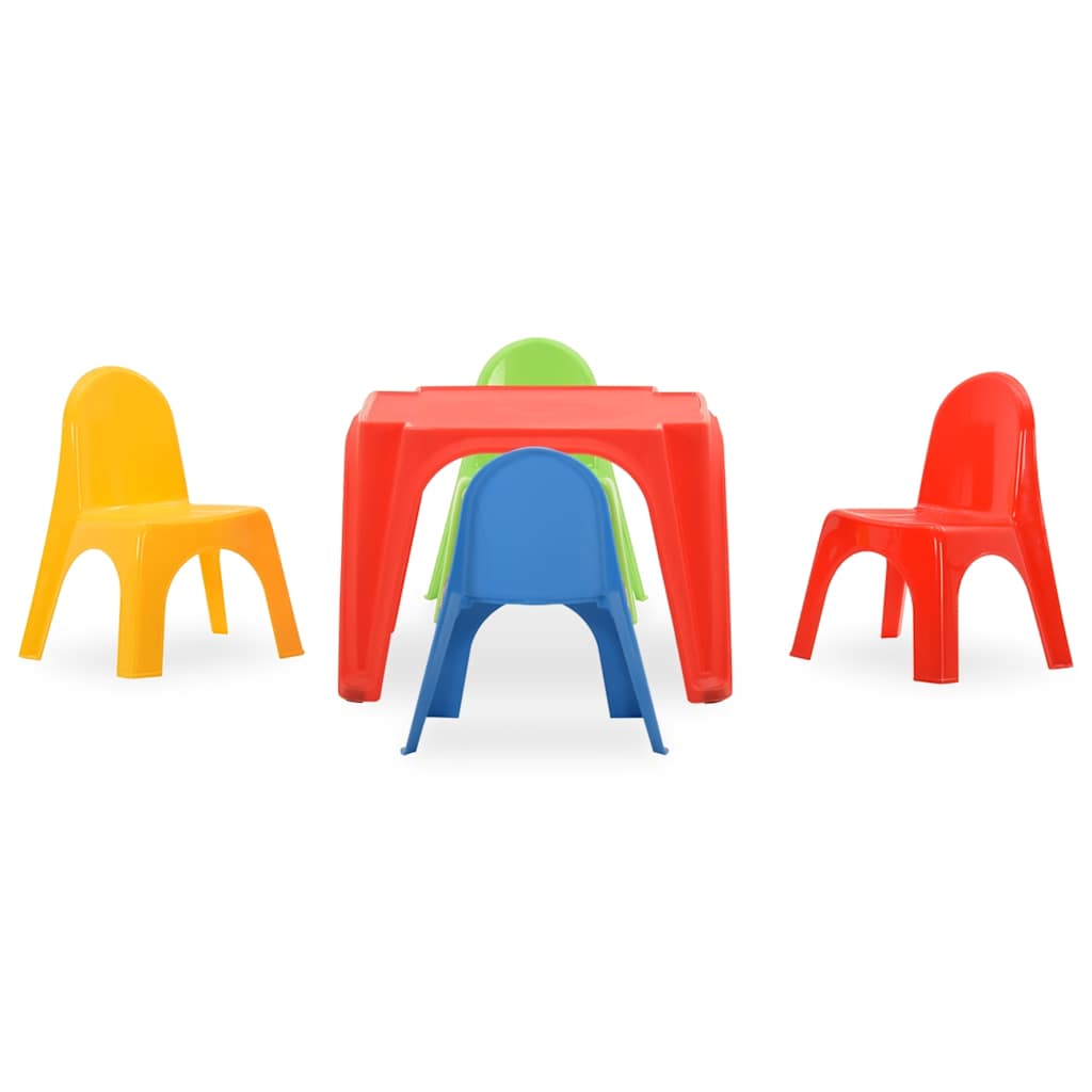 Conjunto de mesa e cadeiras de jantar para crianças PP