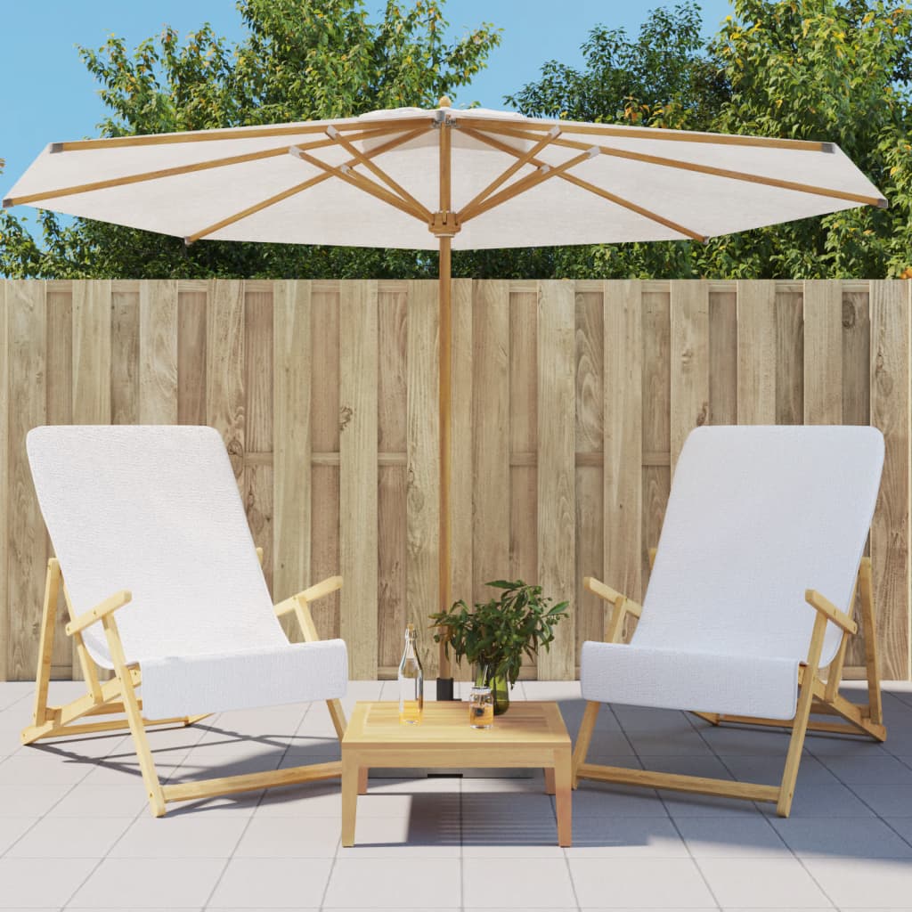 Toalhas de praia 2 pcs 60x135 cm tecido 400 gsm branco