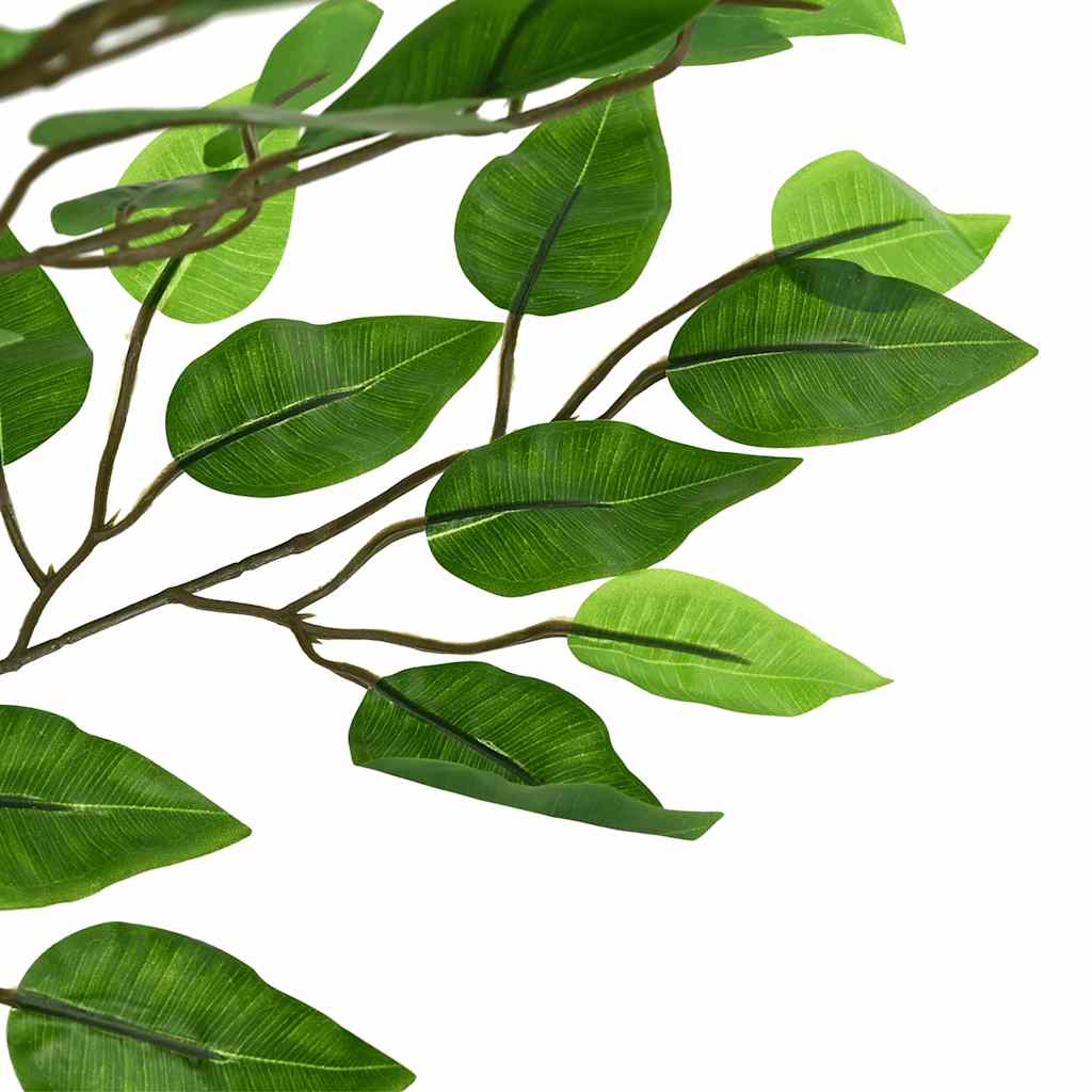 Planta de ficus artificial 1260 folhas 200 cm verde