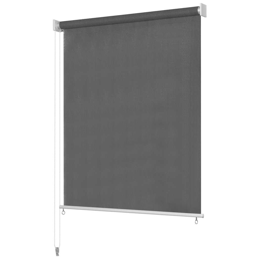 Estore de rolo para exterior 145 (l) x 230 (a) cm antracite