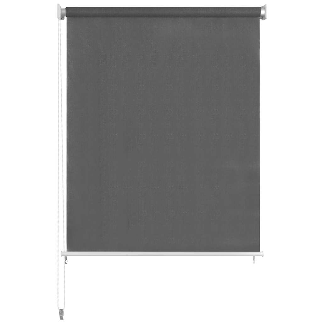 Estore de rolo para exterior 145 (l) x 230 (a) cm antracite