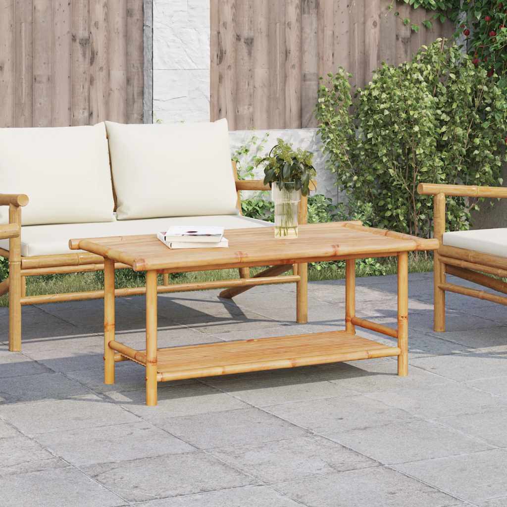 Mesa de centro 110x55x45 cm bambu