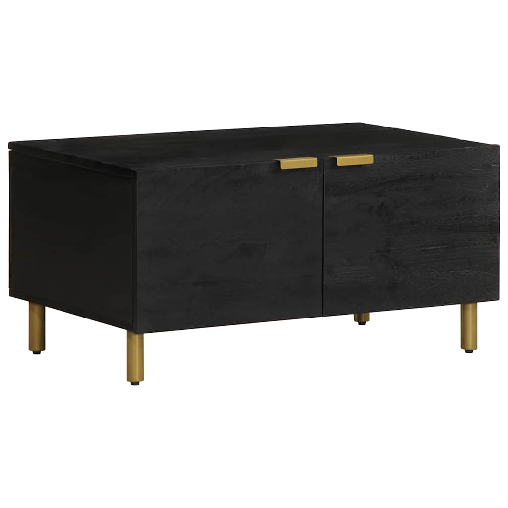 Mesa de centro 80x50x40 cm derivados de madeira preto
