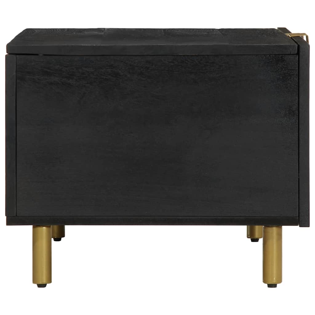 Mesa de centro 80x50x40 cm derivados de madeira preto