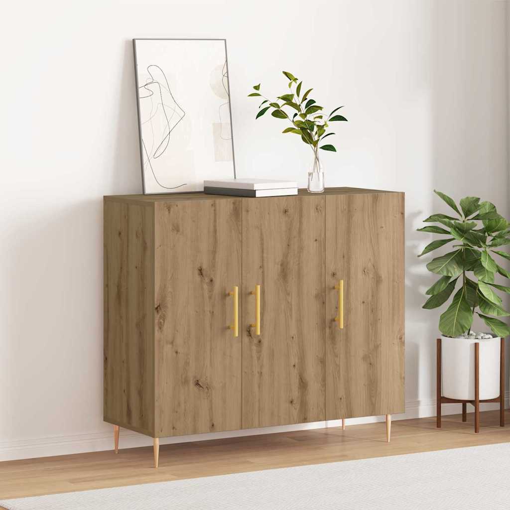 Buffet carvalho artesanal 90 x 34 x 80 cm derivados de madeira