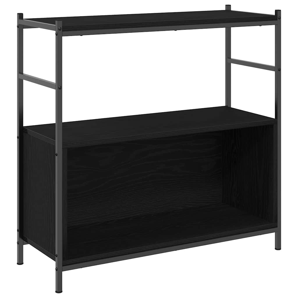 Estante 80 x 30 x 78,5 cm derivados de madeira carvalho preto