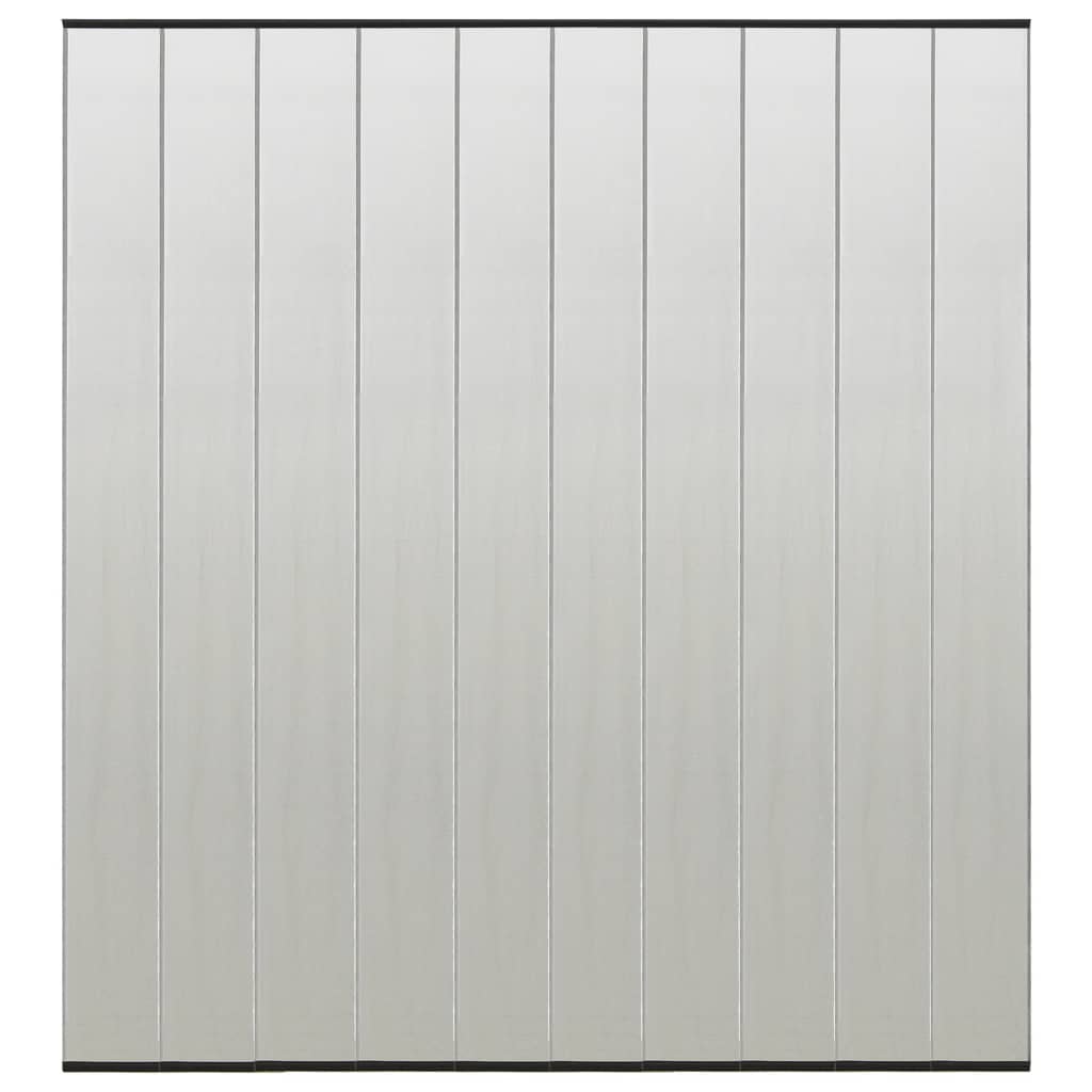 Cortina porta anti-insetos c/ 10 painéis 240x240 cm malha preto