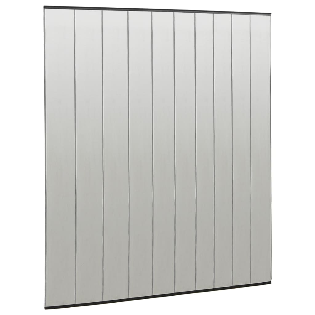 Cortina porta anti-insetos c/ 10 painéis 240x240 cm malha preto