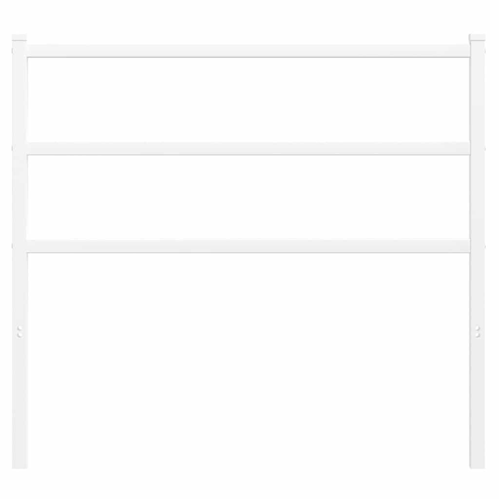 Cabeceira de substituição 107 cm metal branco