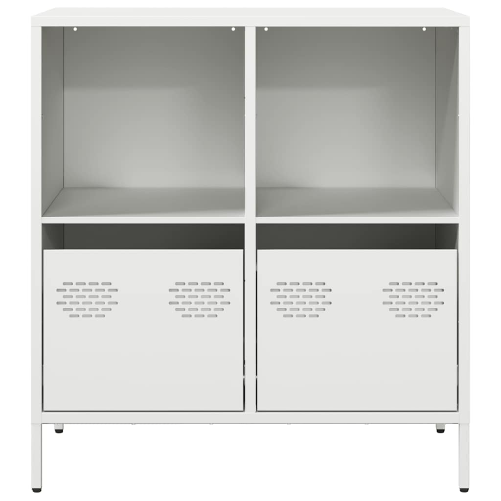 Aparador 68x39x73,5 cm aço laminado a frio branco