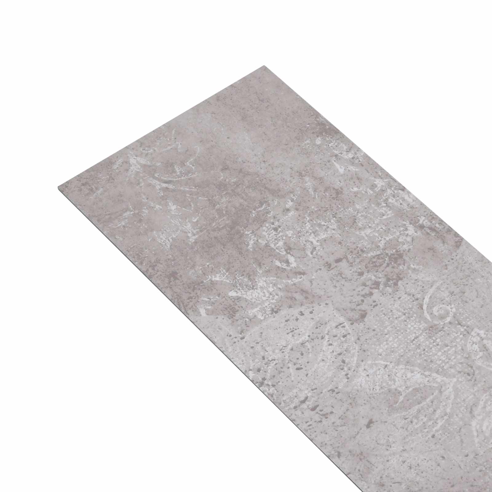 Pranchas de piso cinza terra 5,02 m² 36 unid. PVC