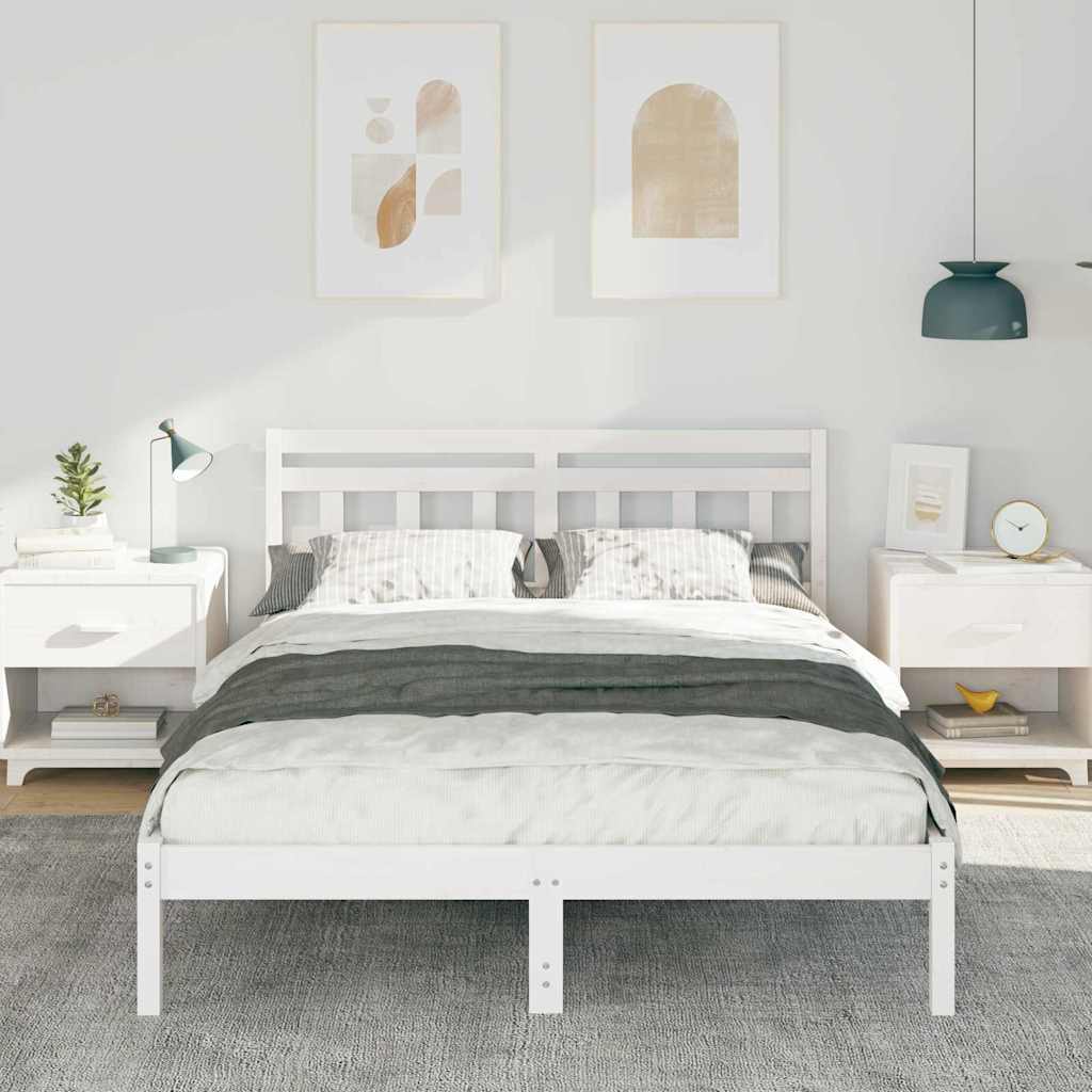 Estrutura da cama branco 120 x 200 cm