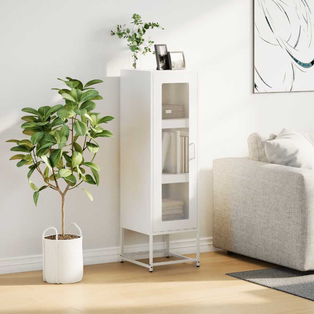 Móvel alto 36x39x123 cm aço laminado a frio branco
