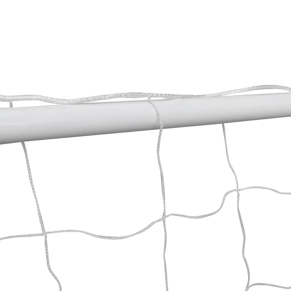 Conj. de balizas de futebol aço de alta qualidade 240x90x150 cm