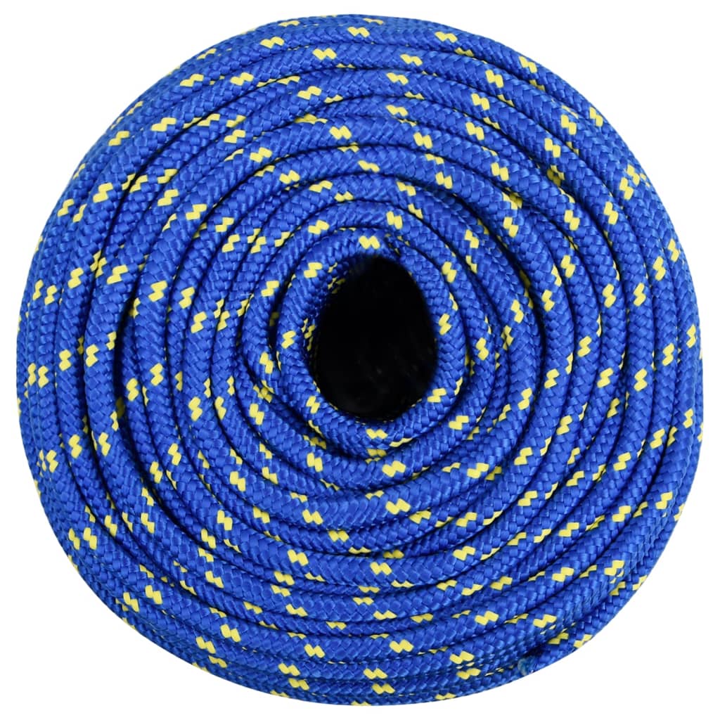 Corda de barco 6 mm 25 m polipropileno azul