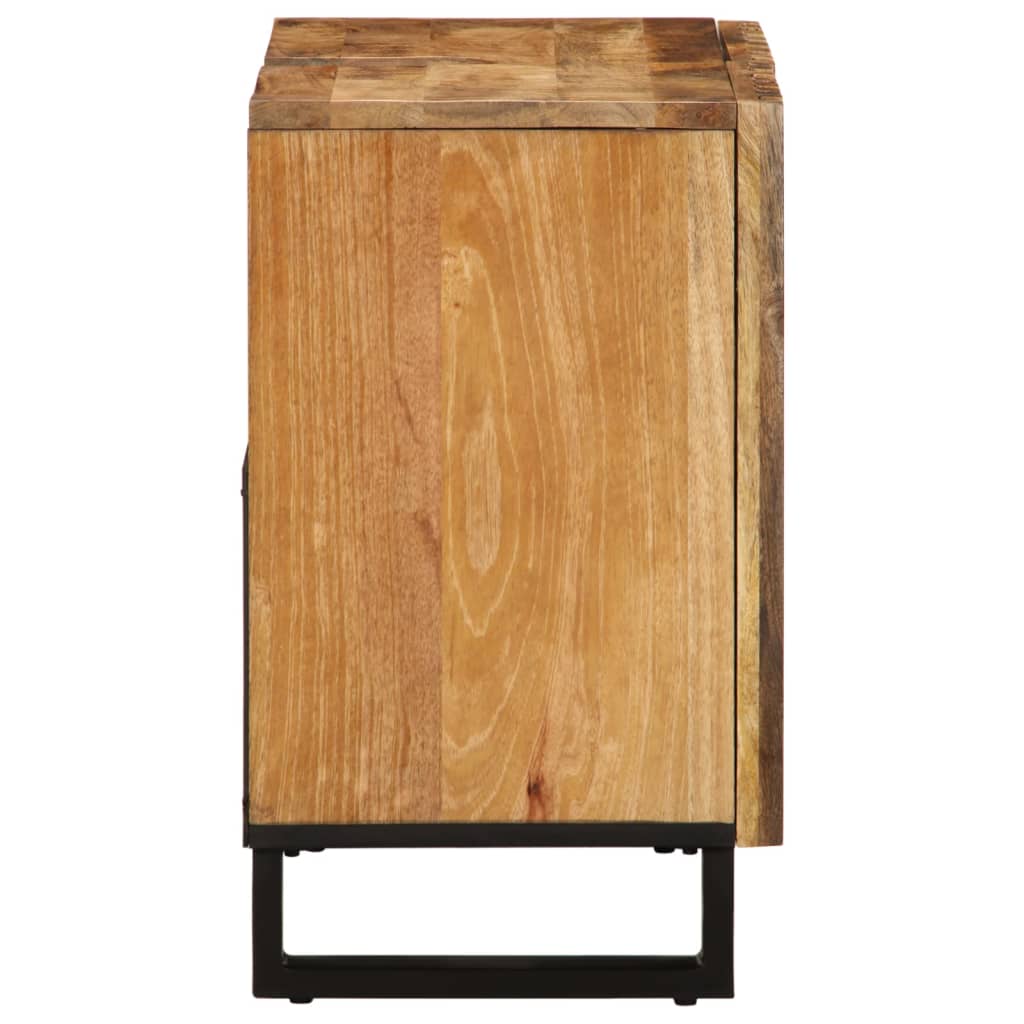 Armário para lavatório 62x34x58 cm mangueira maciça áspera