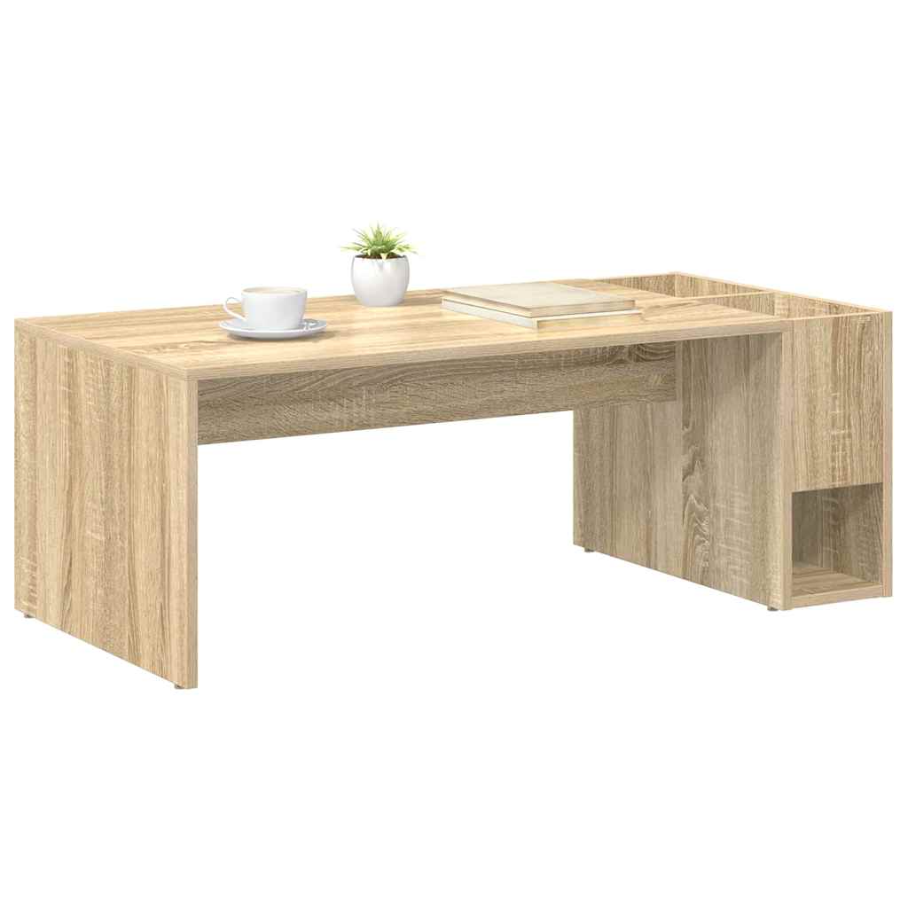 Mesa de centro carvalho sonoma 101,5 x 50 x 37 cm