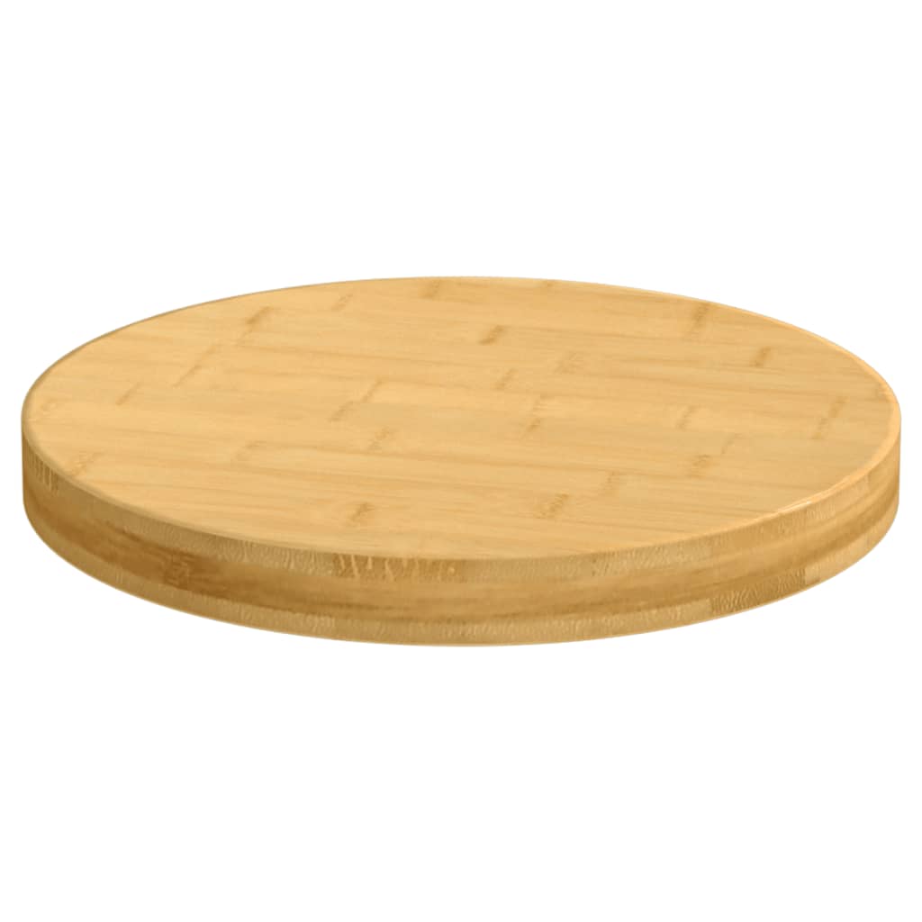 Tampo de mesa ø50x4 cm bambu