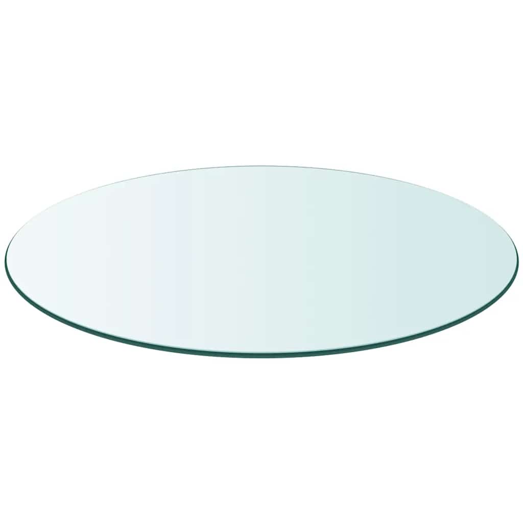 Tampo de mesa em vidro temperado, redondo, 700 mm