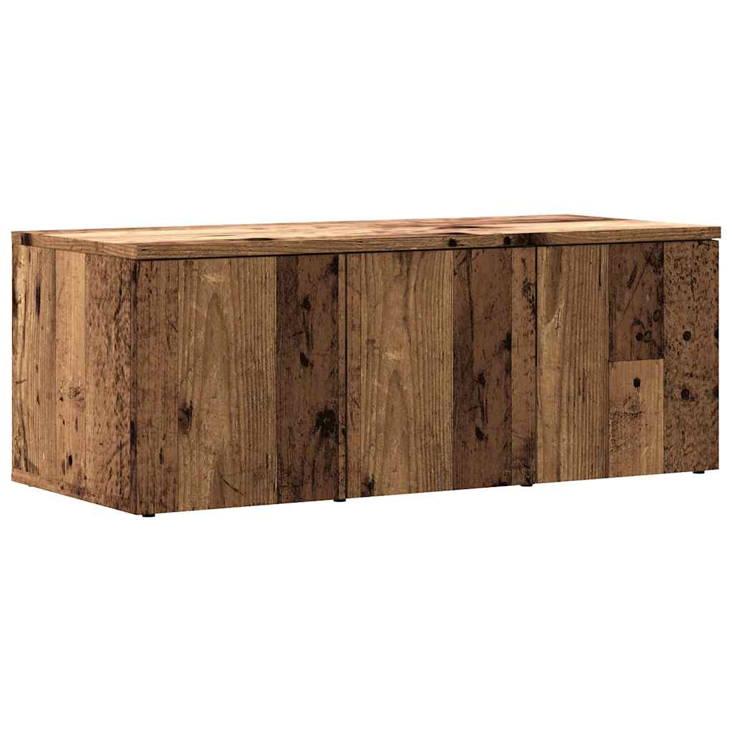 Móvel TV madeira antiga 80x34x30 cm madeira trabalhada