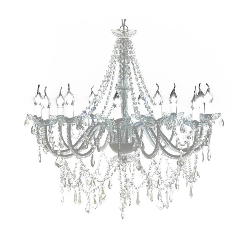 Candelabro com 1600 cristais