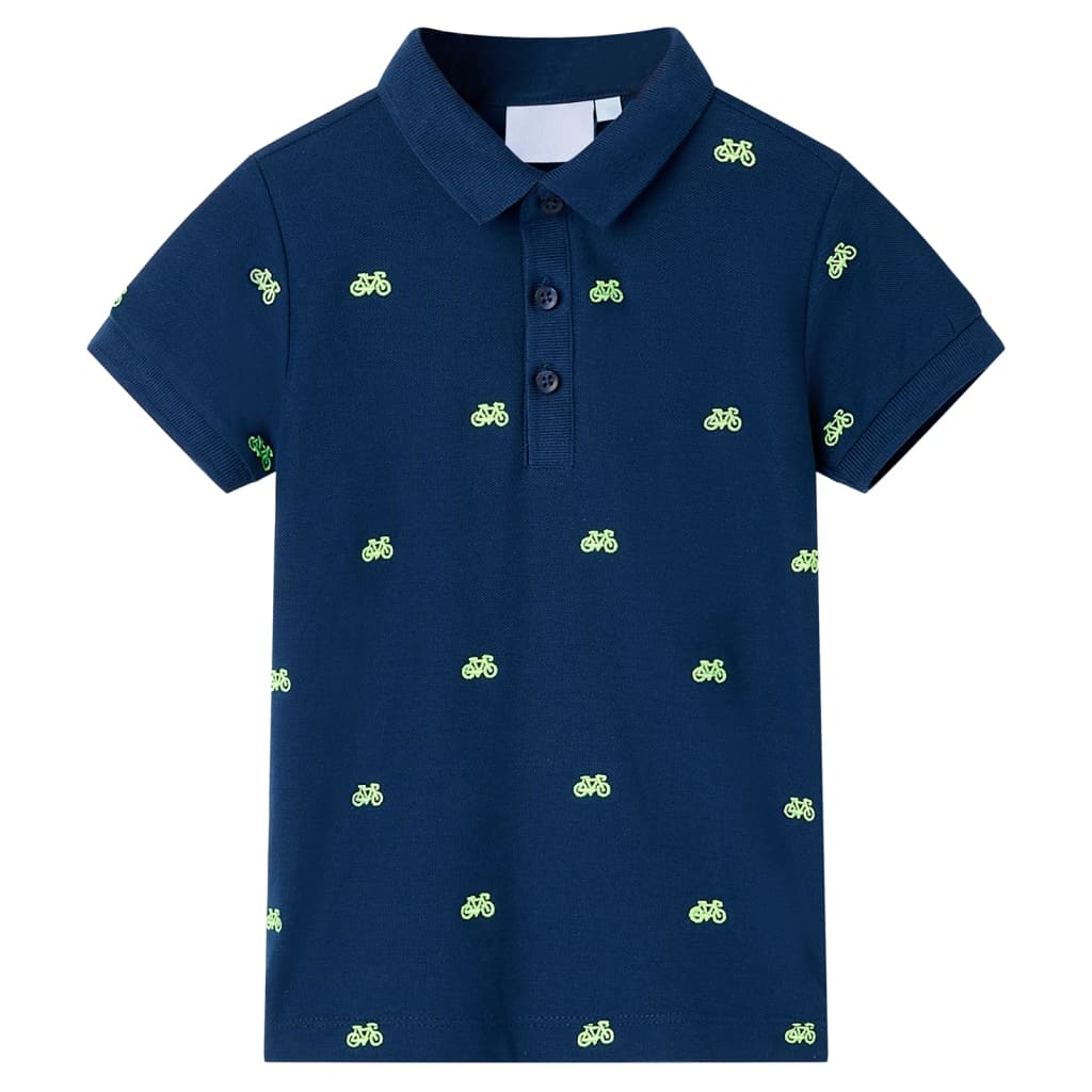 Polo para criança azul-marinho 104