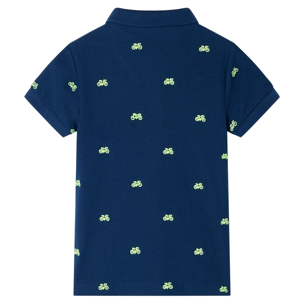 Polo para criança azul-marinho 104