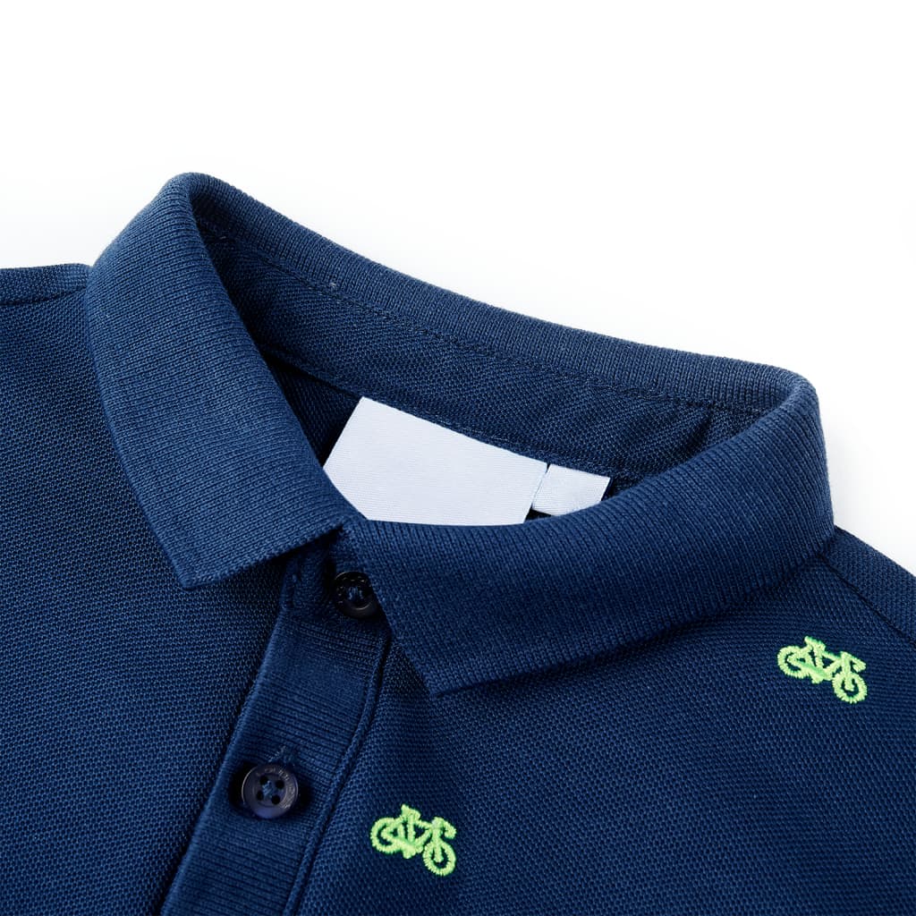 Polo para criança azul-marinho 104