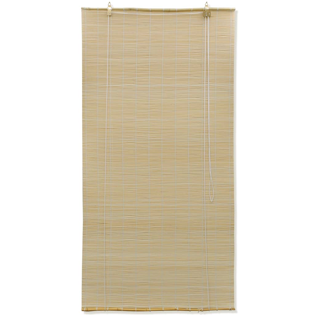 Estore de enrolar 120 x 160 cm bambu natural