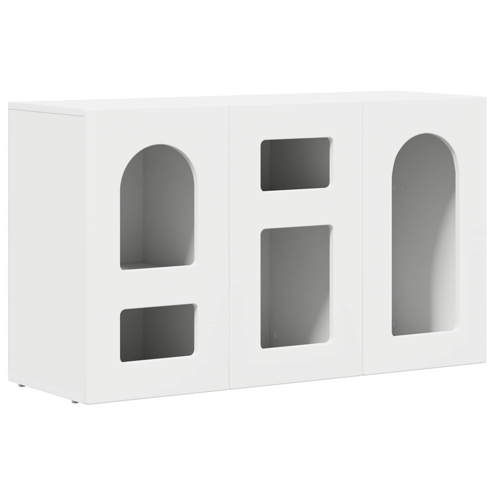 Buffet elst branco 100 x 35 x 59 cm derivados de madeira