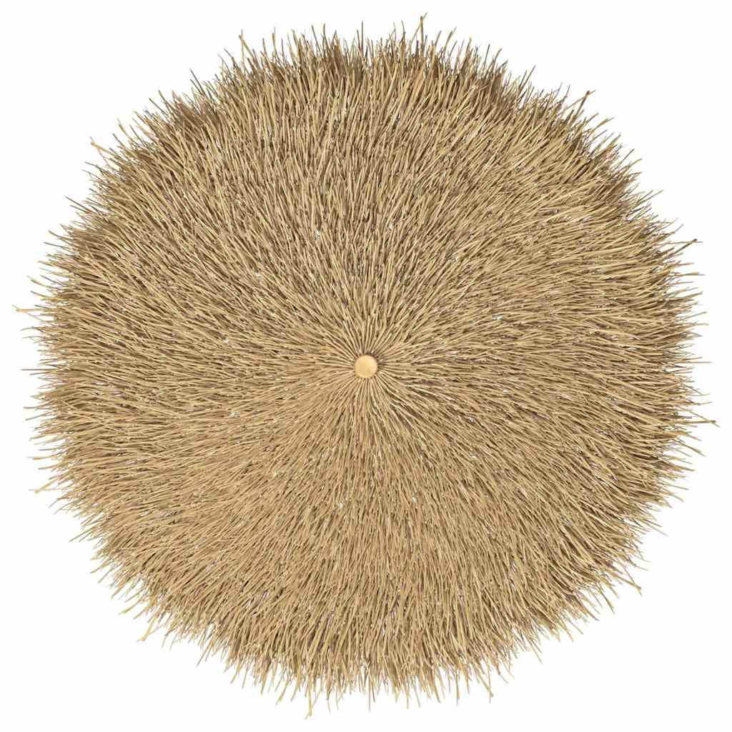 Guarda-chuva tiki com dossel de folha de bananeira 180 cm bambu