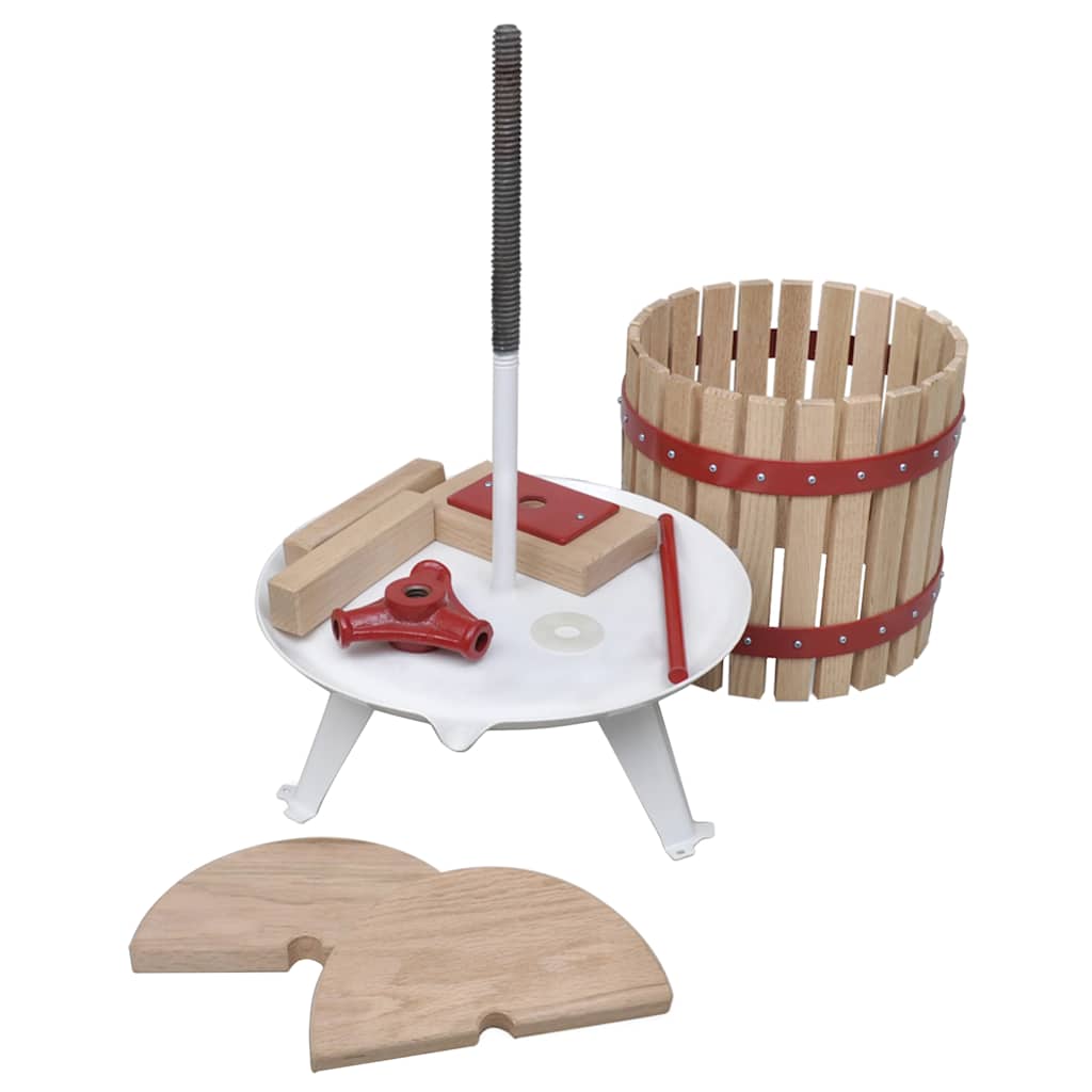 2 Pcs conjunto de prensa e triturador de fruta e vinho