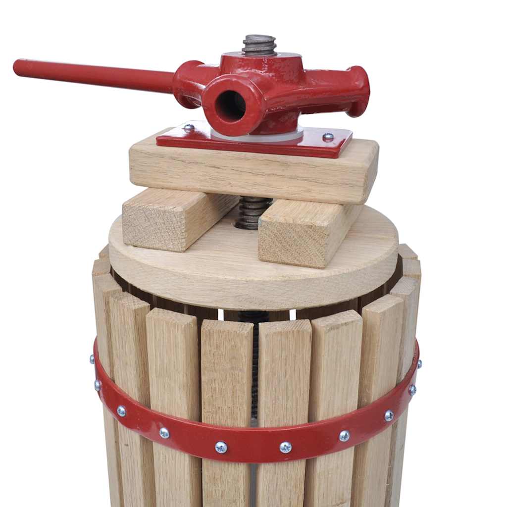 2 Pcs conjunto de prensa e triturador de fruta e vinho