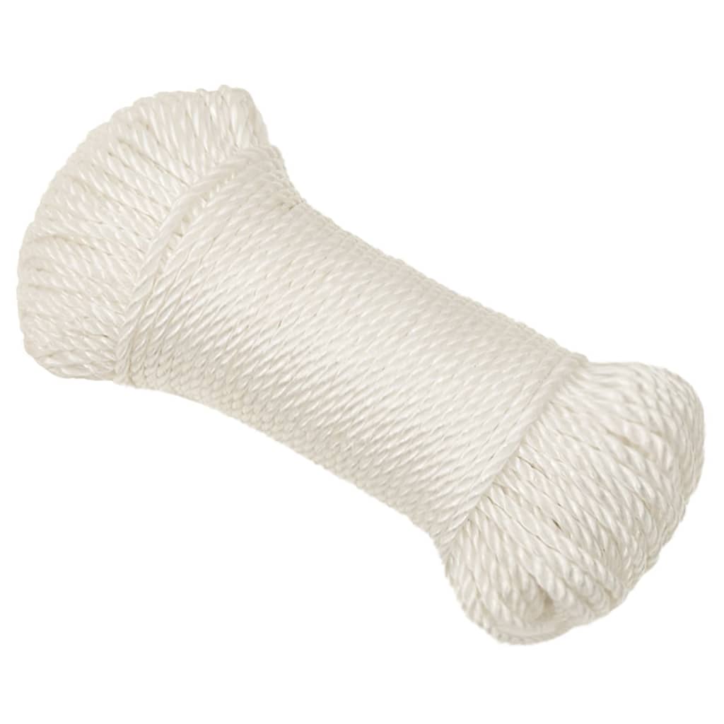 Corda de trabalho 3 mm 500 m polipropileno branco