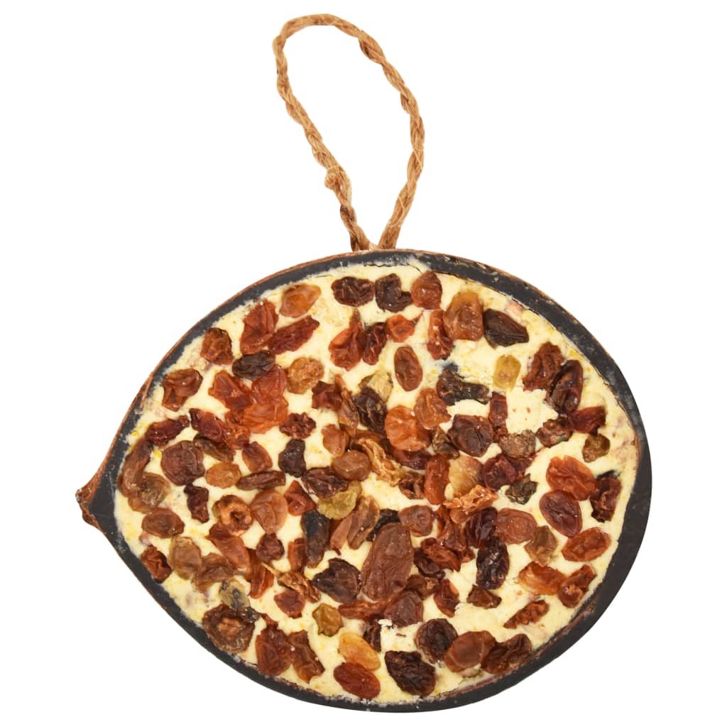 Metades de coco com comida para pássaros 10 unid. 290 g