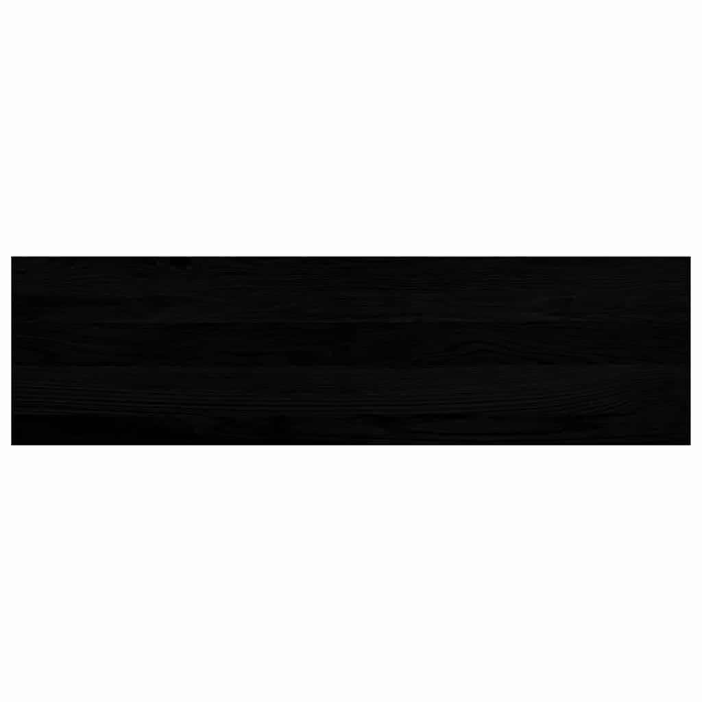 Tapetes de escada 8 pcs 90x30x2 cm carvalho castanho-preto