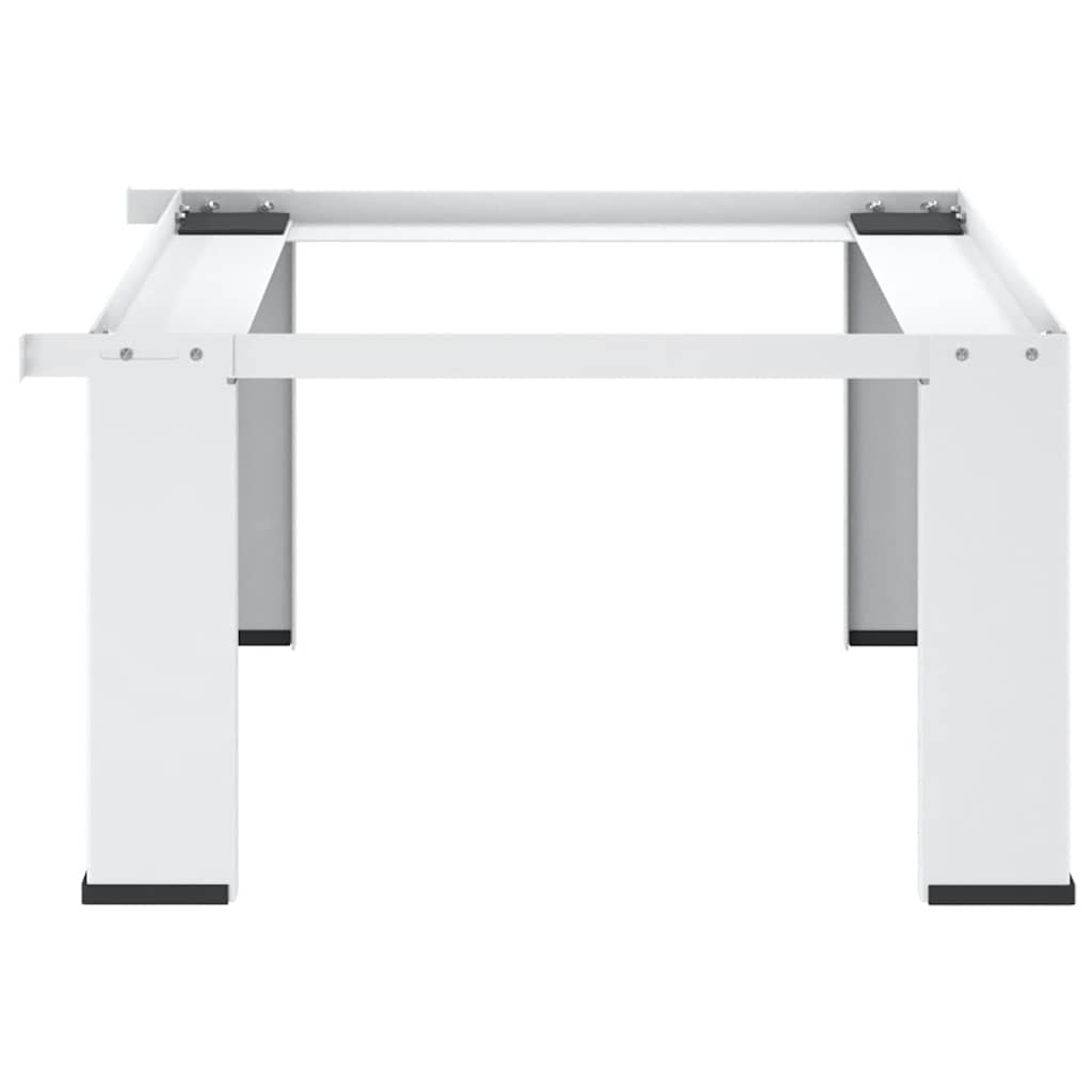 Base/apoio para máquina de lavar branco