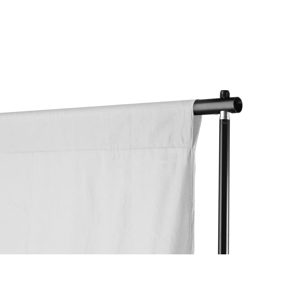 Sistema porta-fundos telescópico + fundo branco 3 x 5 m