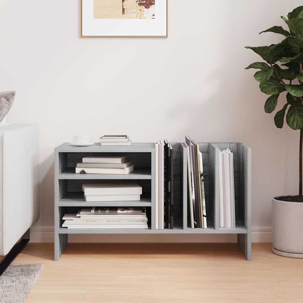 Armário para discos de vinil cinza sonoma 78,5 x 35 x 45 cm