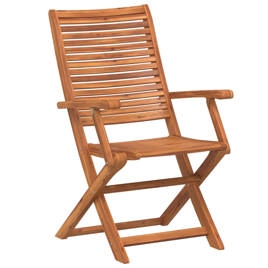 Cadeiras de jardim dobráveis 4 pcs 57x66x95 cm acácia maciça